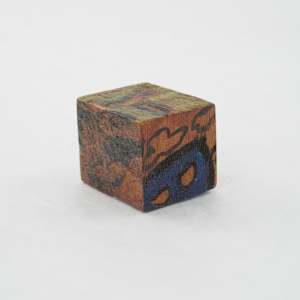 Hand Painted Wood Block by Rumiko "Rumi"  Tsuda Estate, Image 3.
