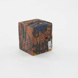 Hand Painted Wood Block by Rumiko "Rumi"  Tsuda Estate, Image 4.
