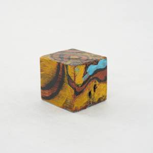 Hand Painted Wood Block by Rumiko "Rumi"  Tsuda Estate, Image 5.