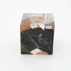 Hand Painted Wood Block by Rumiko "Rumi"  Tsuda Estate, Image 4.