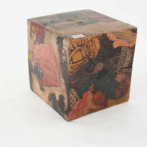 Hand Painted Wood Block - "Guggenheim Museum" by Rumiko "Rumi"  Tsuda Estate, Image 8.