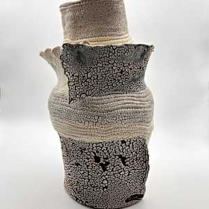 Zensou: Zen Priest, Vase, #17-3 by Rumiko "Rumi"  Tsuda Estate, Image 4.