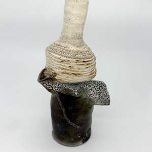 Cormorant, Vase, #17-99 by Rumiko "Rumi"  Tsuda Estate, Image 7.