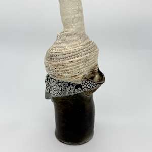 Cormorant, Vase, #17-99 by Rumiko "Rumi"  Tsuda Estate, Image 4.