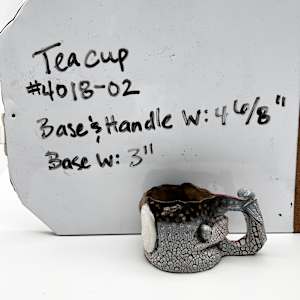 Mug Red & black,  #17-7 by Rumiko "Rumi"  Tsuda Estate, Image 13.