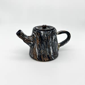 Blue Wave Teapot by Rumiko "Rumi"  Tsuda Estate, Image 2.