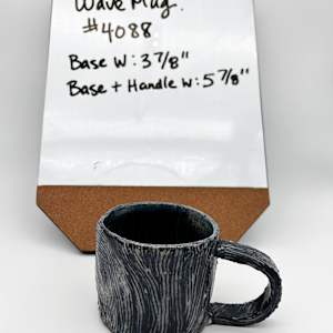 Blue Wave Mug by Rumiko "Rumi"  Tsuda Estate, Image 1.