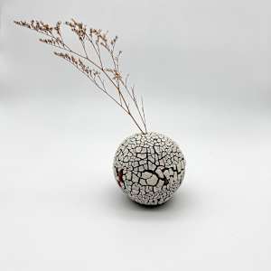 Sphere Bud Vase by Rumiko "Rumi"  Tsuda Estate, Image 3.