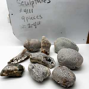 9 Small Sculptures by Rumiko "Rumi"  Tsuda Estate, Image 2.