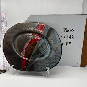 Decorative Plate by Rumiko "Rumi"  Tsuda Estate, Image 1.