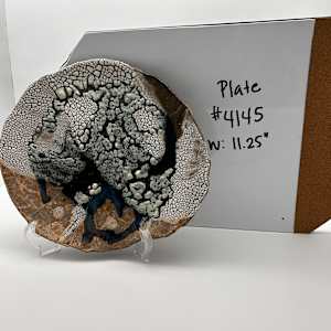 Decorative Plate by Rumiko "Rumi"  Tsuda Estate, Image 1.