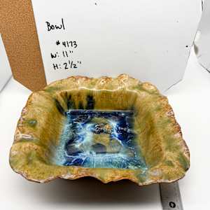 Decorative Bowl by Rumiko "Rumi"  Tsuda Estate, Image 3.
