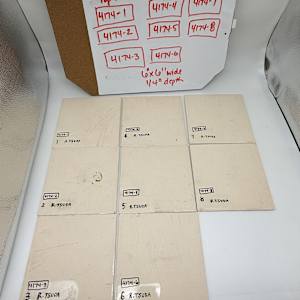 Illustrated Tile - Yellow, 4 People by Rumiko "Rumi"  Tsuda Estate, Image 2.