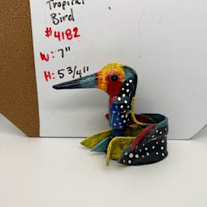 Tropical Bird Sculpture by Rumiko "Rumi"  Tsuda Estate, Image 1.