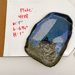 Decorative Plate by Rumiko "Rumi"  Tsuda Estate, Image 1.