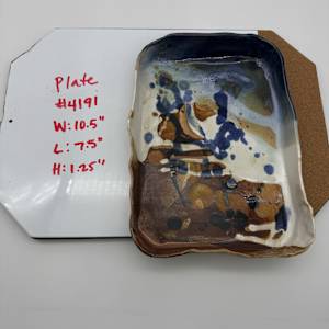 Decorative Platter by Rumiko "Rumi"  Tsuda Estate, Image 1.