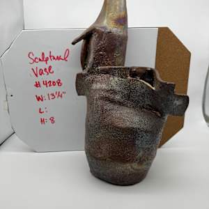 Sculptural Vase by Rumiko "Rumi"  Tsuda Estate, Image 2.