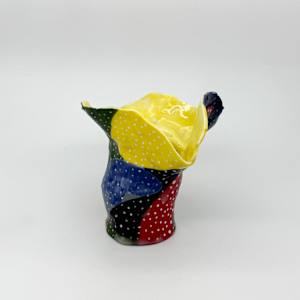 Vase Multicolor by Rumiko "Rumi"  Tsuda Estate, Image 4.