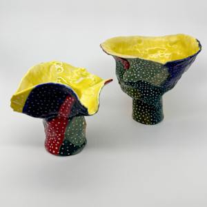 Vase Multicolor by Rumiko "Rumi"  Tsuda Estate, Image 1.