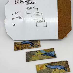 Decorative Studies 1 of 3 by Rumiko "Rumi"  Tsuda Estate, Image 2.