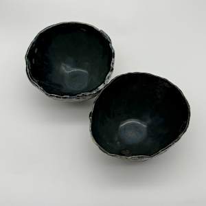 Bowl (Wave) Blue interior by Rumiko "Rumi"  Tsuda Estate, Image 2.