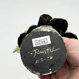 Sculpture White Flowers, Insect, and Vase by Rumiko "Rumi"  Tsuda Estate, Image 2.