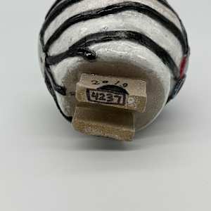 Zebra & Fish Vase by Rumiko "Rumi"  Tsuda Estate, Image 3.