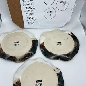 Plate (1 of 3) by Rumiko "Rumi"  Tsuda Estate, Image 2.