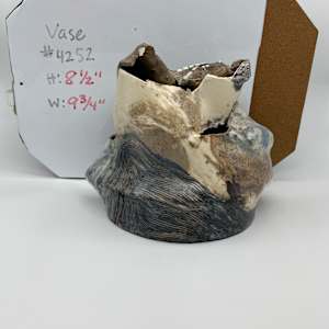 Vase with Wave Element by Rumiko "Rumi"  Tsuda Estate, Image 1.