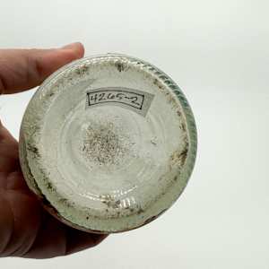 Painted Bottle 1 of 3 Female Figure by Rumiko "Rumi"  Tsuda Estate, Image 4.