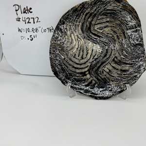 Plate - Blue Wave by Rumiko "Rumi"  Tsuda Estate, Image 1.