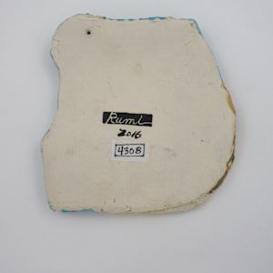 Hand Painted Tile by Rumiko "Rumi"  Tsuda Estate, Image 3.