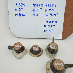 Cup Set by Rumiko "Rumi"  Tsuda Estate, Image 2.