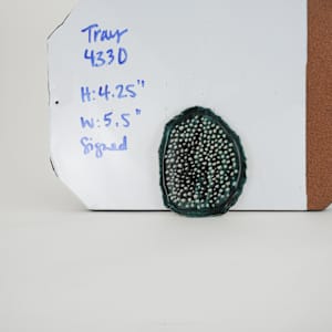 Tray with Chiseled Pattern by Rumiko "Rumi"  Tsuda Estate, Image 3.