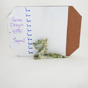 Green Dragon Sculpture by Rumiko "Rumi"  Tsuda Estate, Image 1.