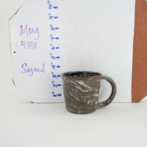 Brown Mug by Rumiko "Rumi"  Tsuda Estate, Image 1.