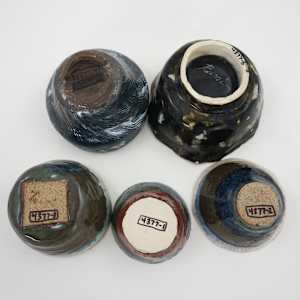 Assorted Small Bowls by Rumiko "Rumi"  Tsuda Estate, Image 3.