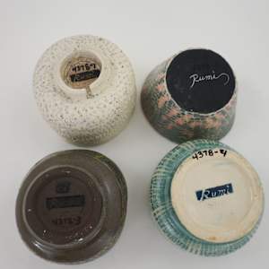 Assorted Bowls by Rumiko "Rumi"  Tsuda Estate, Image 2.