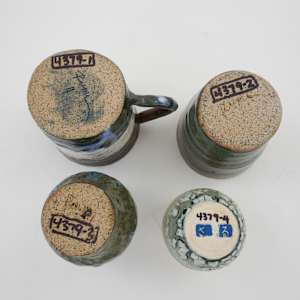 Assorted Cups by Rumiko "Rumi"  Tsuda Estate, Image 4.