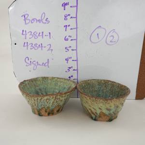 Bowl Set by Rumiko "Rumi"  Tsuda Estate, Image 1.