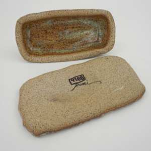 Red Fish Butter Dish by Rumiko "Rumi"  Tsuda Estate, Image 3.