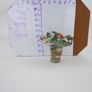 "Play" Vase by Rumiko "Rumi"  Tsuda Estate, Image 1.