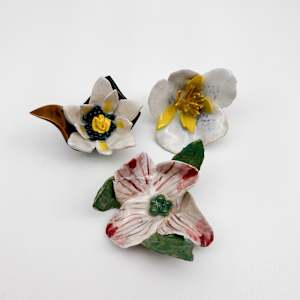 Ceramic Flowers by Rumiko "Rumi"  Tsuda Estate, Image 2.