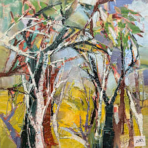 Sunset in Trees by Nicole Slater