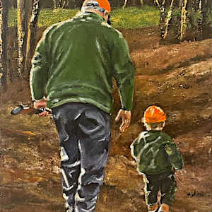 "Hunting with Pop" by Dawn South