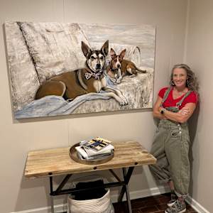 "Shifu and Muggs" by Dawn South 