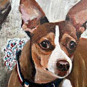 "Shifu and Muggs" by Dawn South 