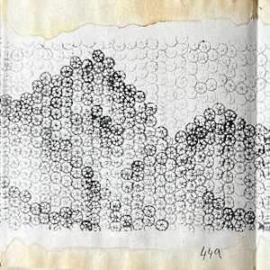 Shan Shui Book #4 with 9312 lotus impressions by Morrison Polkinghorne, Image 2.