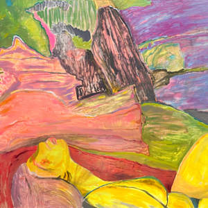 God In A Waterfall by John Paul Kesling, Image 1.