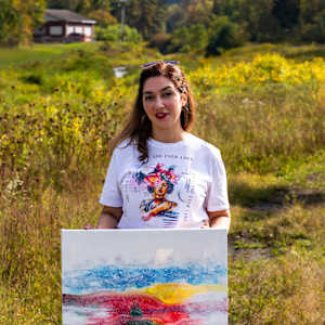 B- Unwritten Maps by MARYAM MOHI 